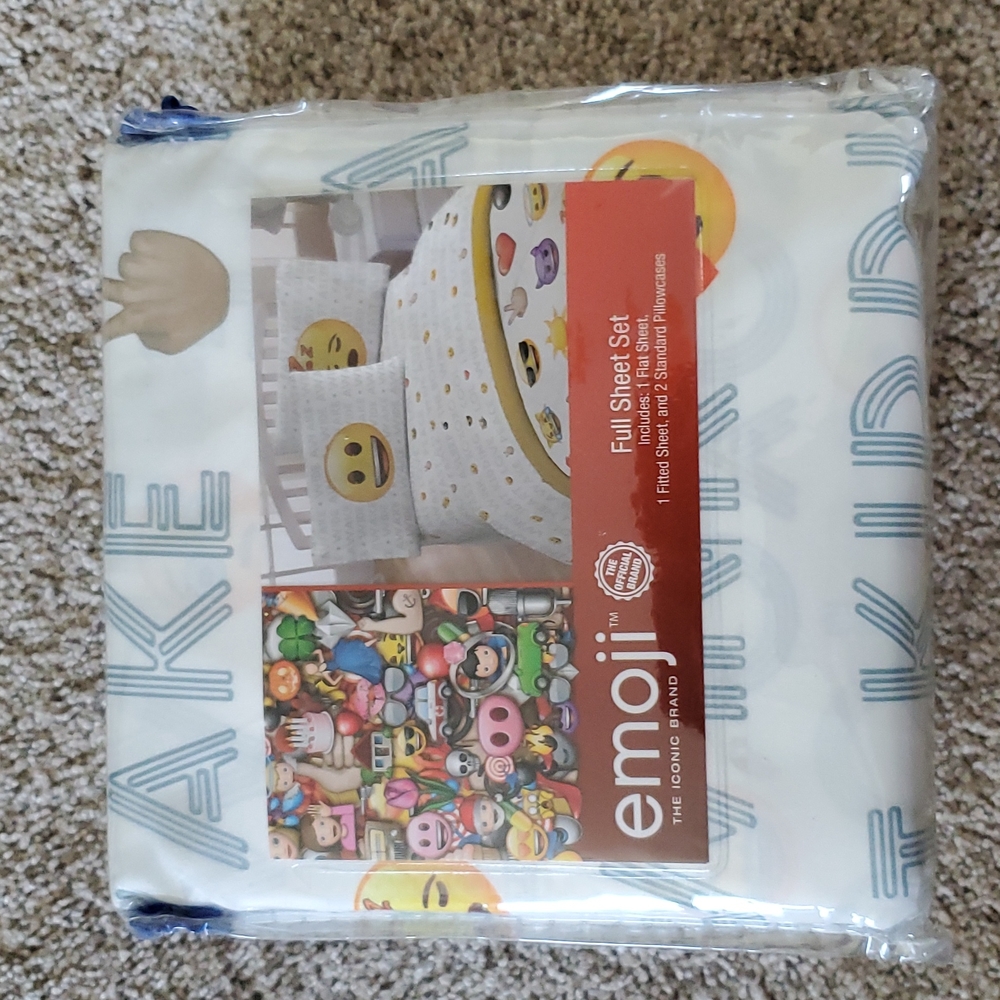 New Emoji Full Sheet Set